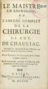 CHAULIAC, Guy (de)/ VERDUC, Laurent