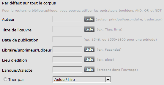 Recherche bibliographique