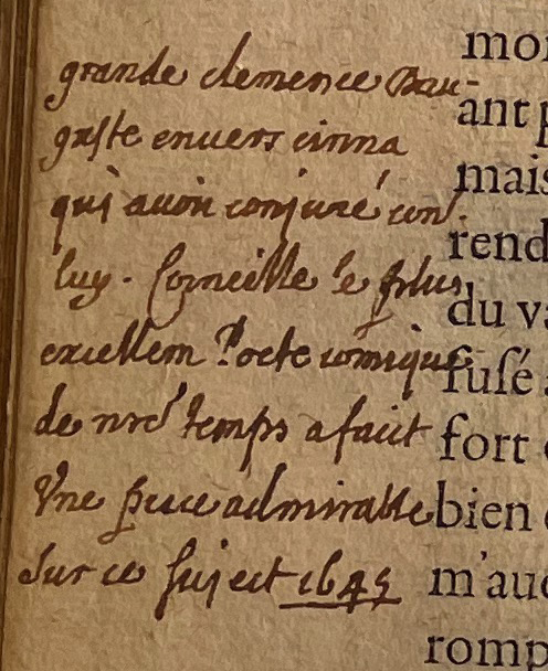 5.a. - p. 66, Livre I. Note de La Mure. Les Essais, 1595. Exemplaire Laval.