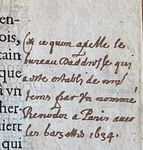 7.a. - p. 131, Livre I. Note de La Mure. Les Essais, 1595. Exemplaire Laval.