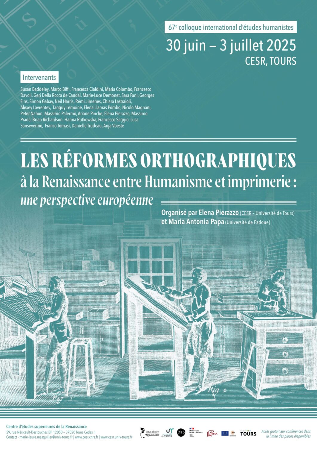 Affiche 67eme CIEH CESR